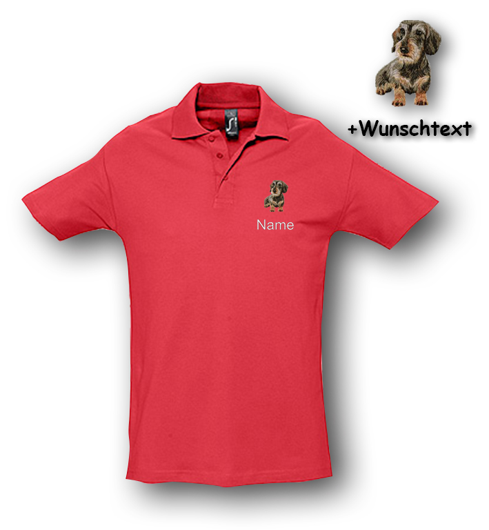Poloshirt Dackel – Bild 4