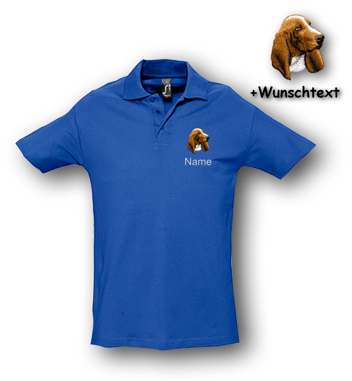 Poloshirt Basset – Bild 2