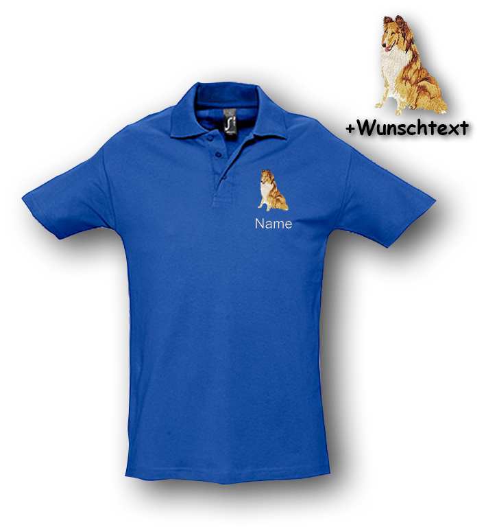 Poloshirt Collie – Bild 2