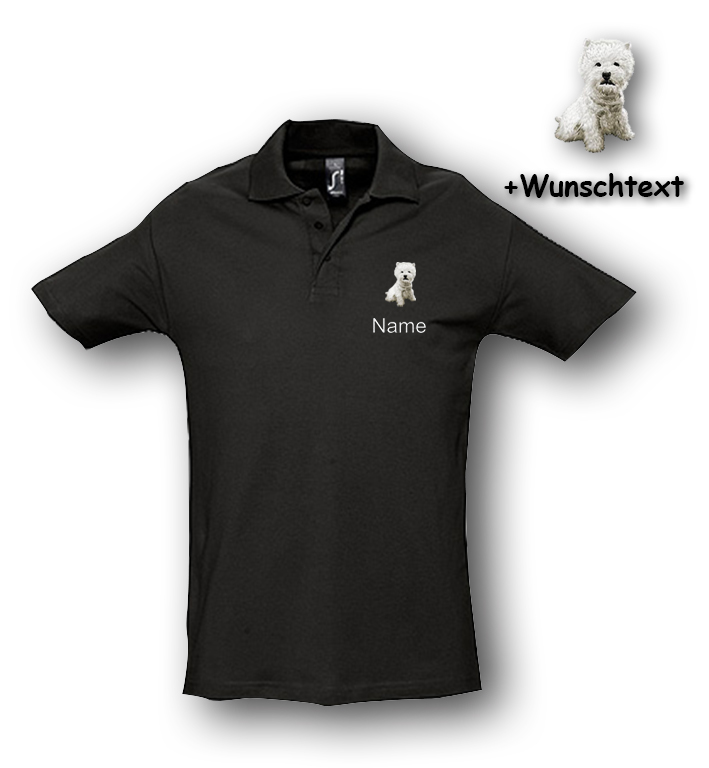 Poloshirt West Highland White Terrier – Bild 18