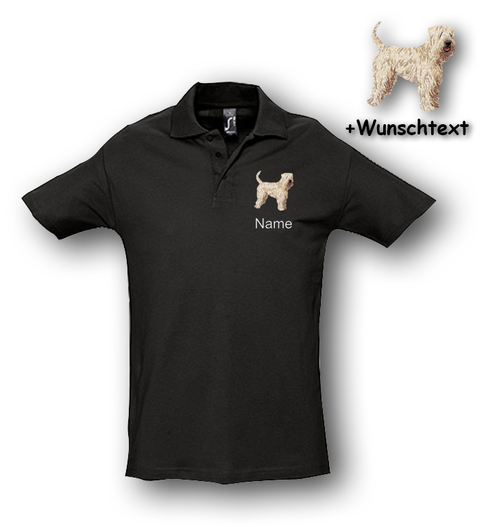 Poloshirt Irish Soft Coated Wheaten Terrier – Bild 18