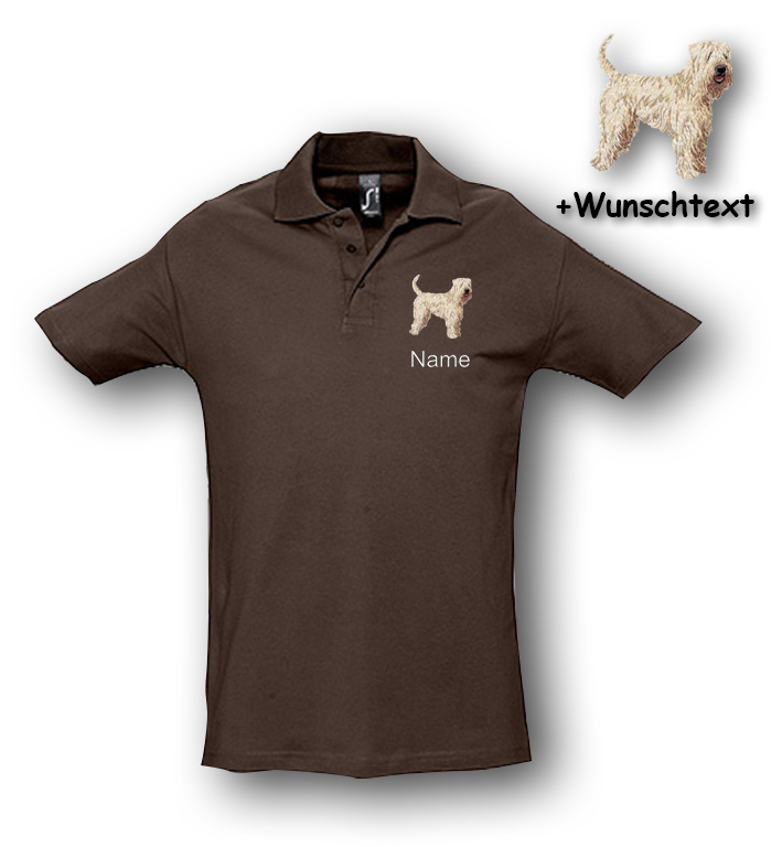 Poloshirt Irish Soft Coated Wheaten Terrier – Bild 16