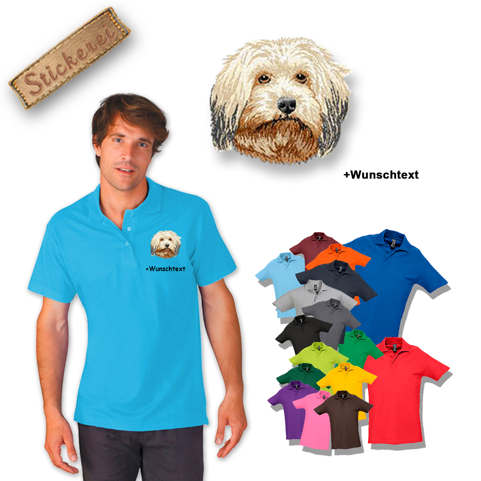 Poloshirt Havaneser