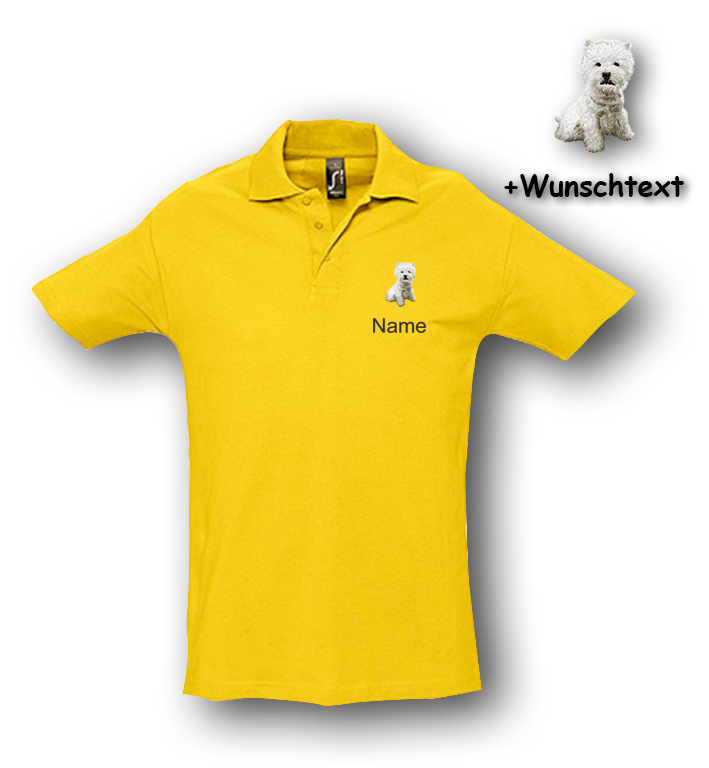 Poloshirt West Highland White Terrier – Bild 15