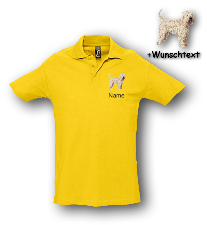 Poloshirt Irish Soft Coated Wheaten Terrier – Bild 15