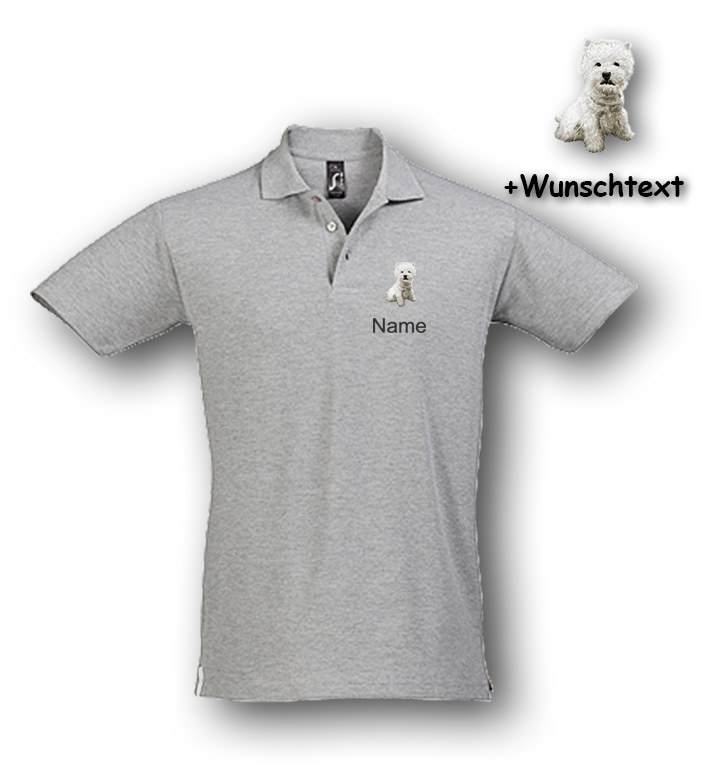 Poloshirt West Highland White Terrier – Bild 13