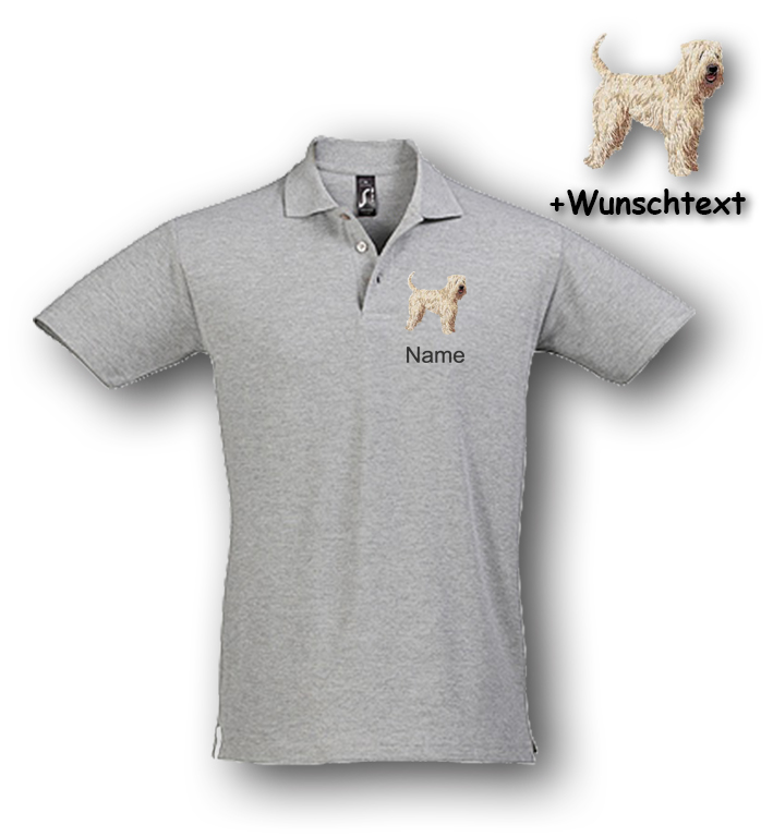 Poloshirt Irish Soft Coated Wheaten Terrier – Bild 13