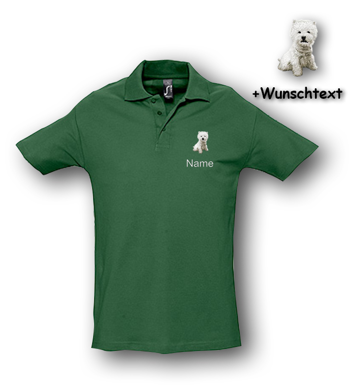 Poloshirt West Highland White Terrier – Bild 14