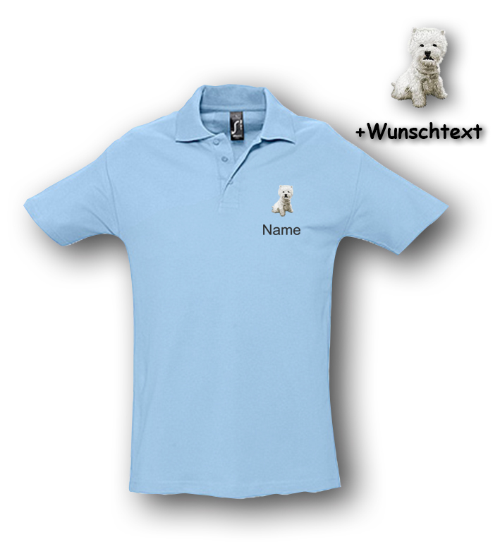 Poloshirt West Highland White Terrier – Bild 12