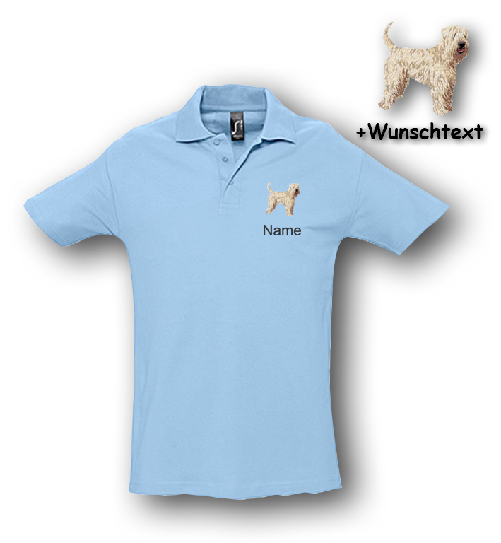 Poloshirt Irish Soft Coated Wheaten Terrier – Bild 12