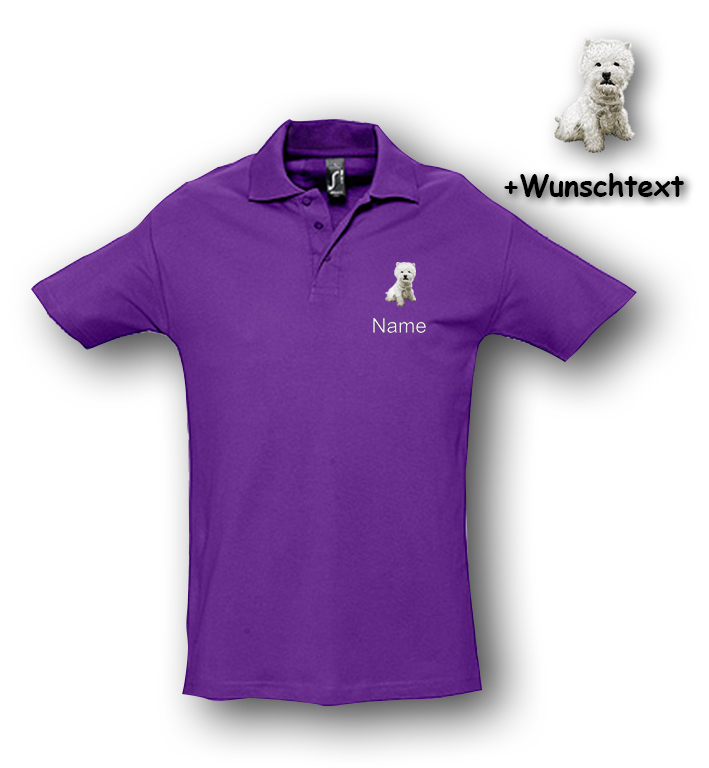 Poloshirt West Highland White Terrier – Bild 10