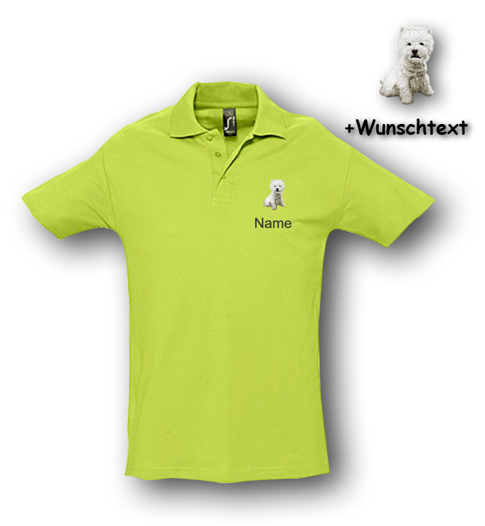 Poloshirt West Highland White Terrier – Bild 9
