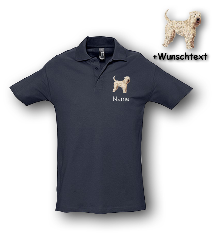 Poloshirt Irish Soft Coated Wheaten Terrier – Bild 7