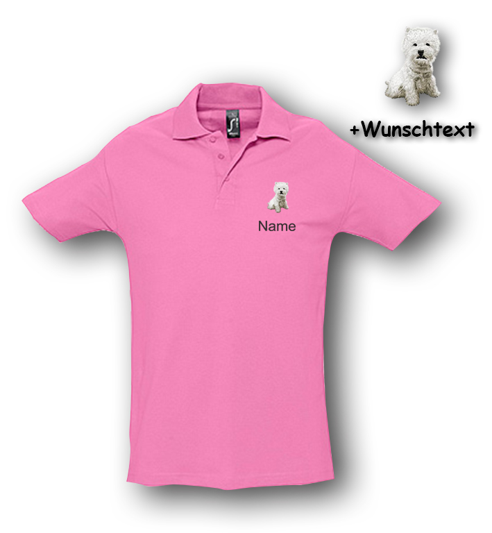 Poloshirt West Highland White Terrier – Bild 5