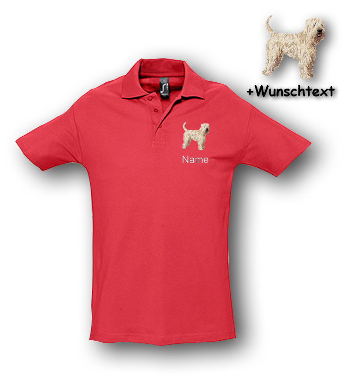 Poloshirt Irish Soft Coated Wheaten Terrier – Bild 4