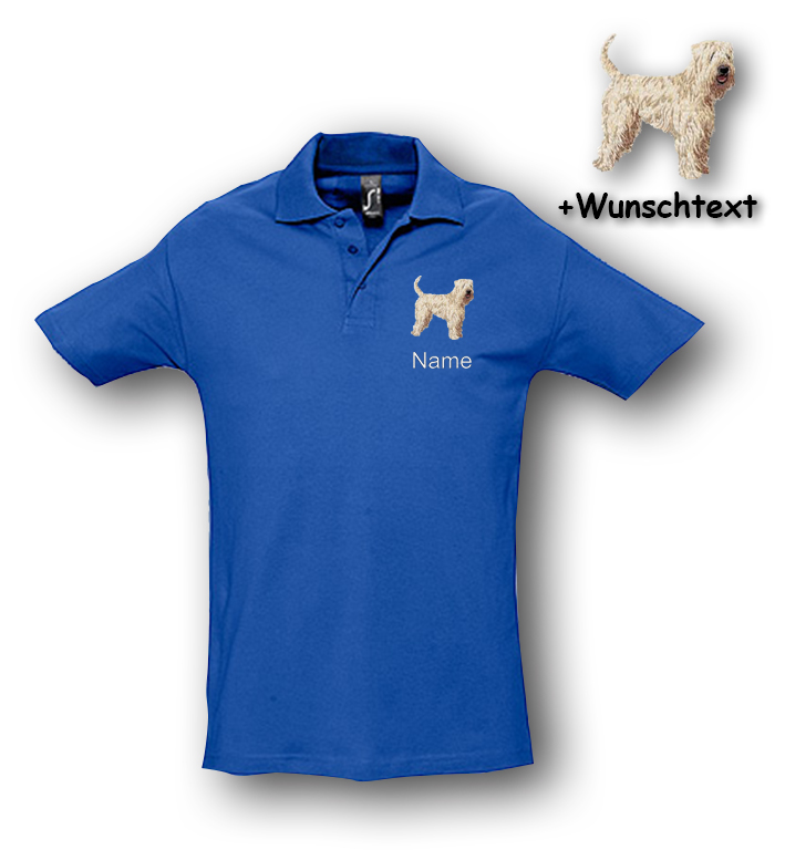 Poloshirt Irish Soft Coated Wheaten Terrier – Bild 2