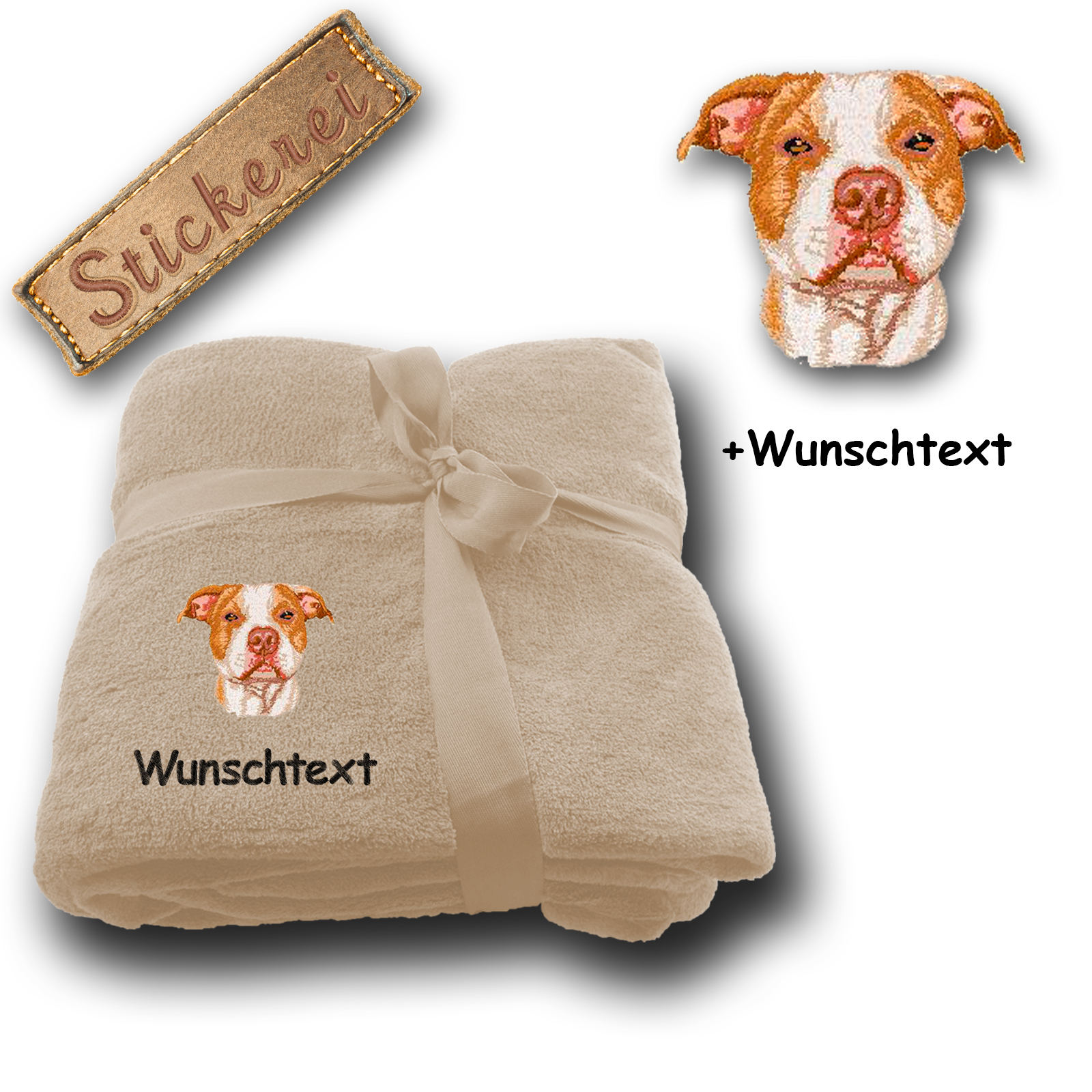 Decke Pit Bull Terrier – Bild 6