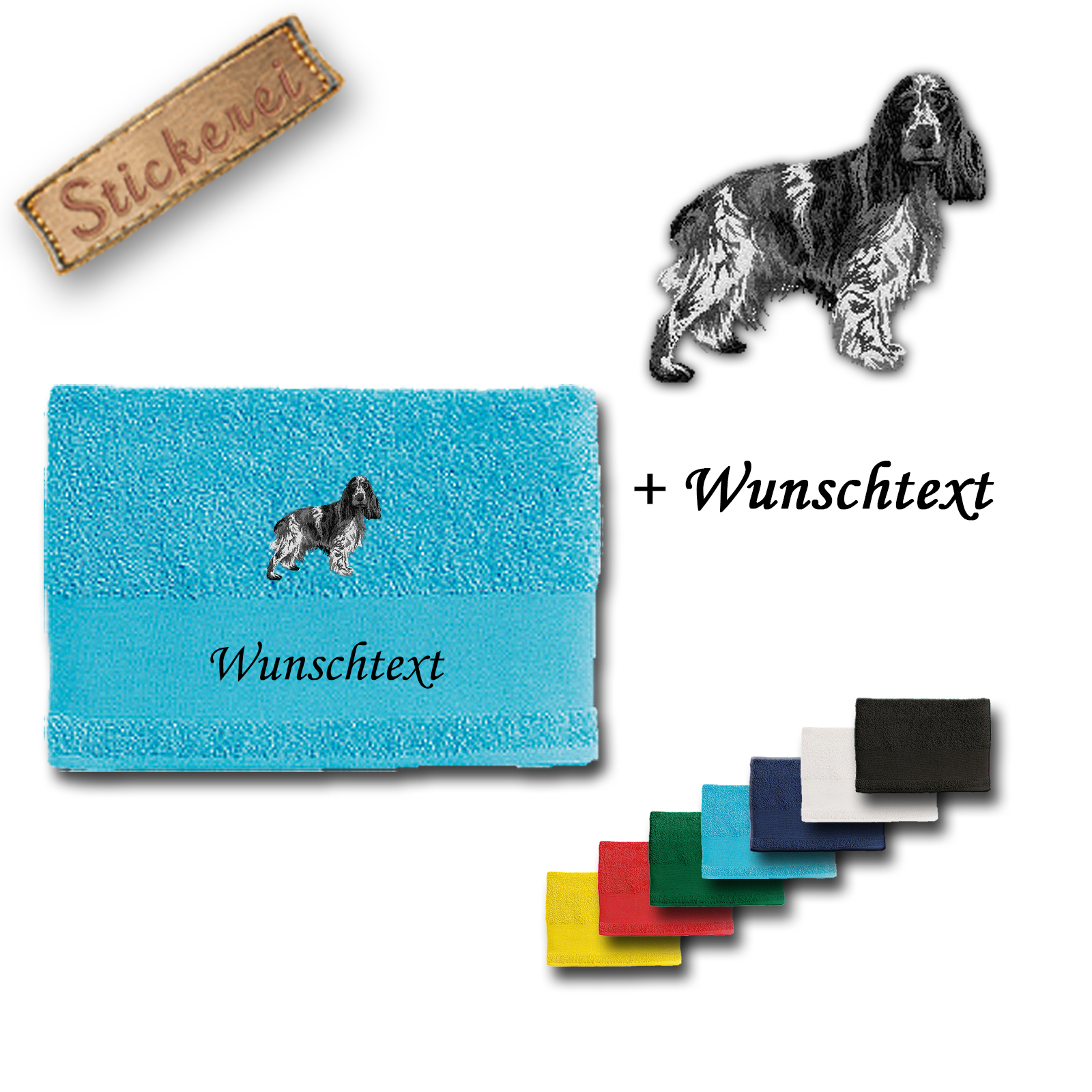 Handtuch English Cocker Spaniel