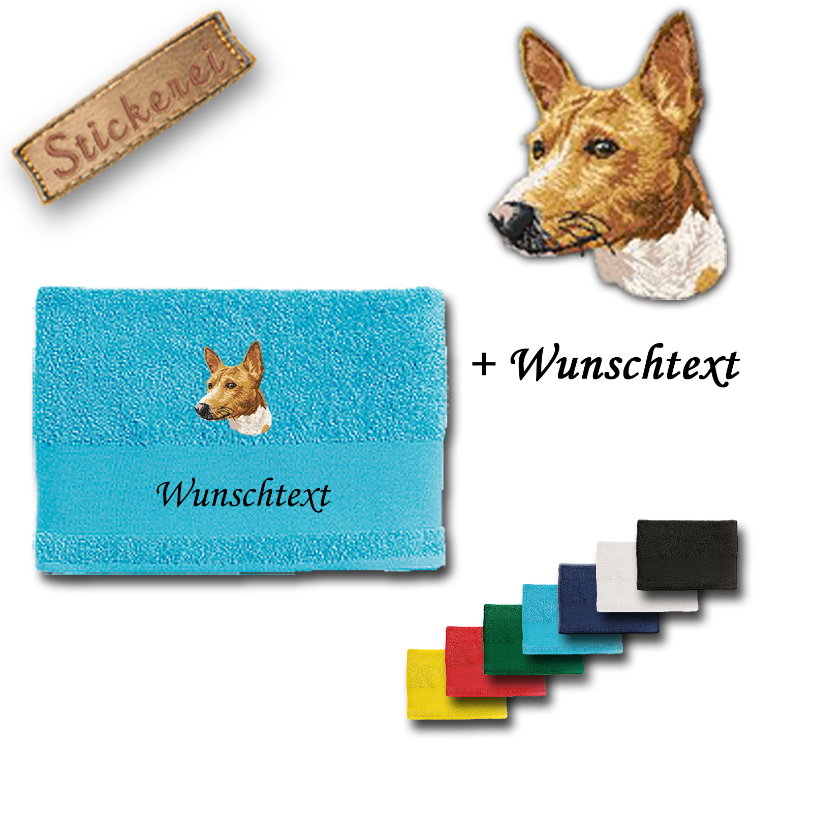 Handtuch Basenji