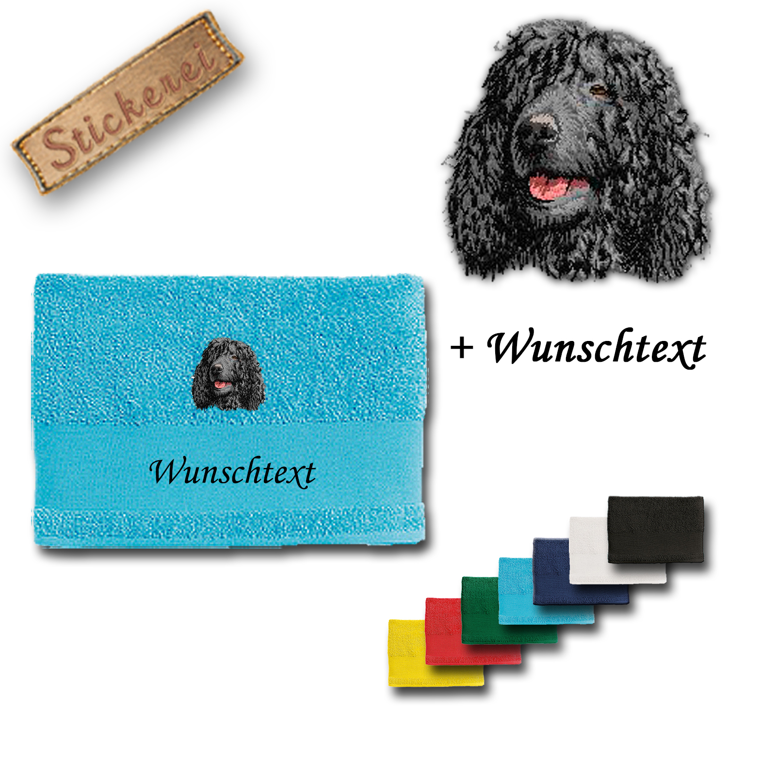 Handtuch Irish Water Spaniel