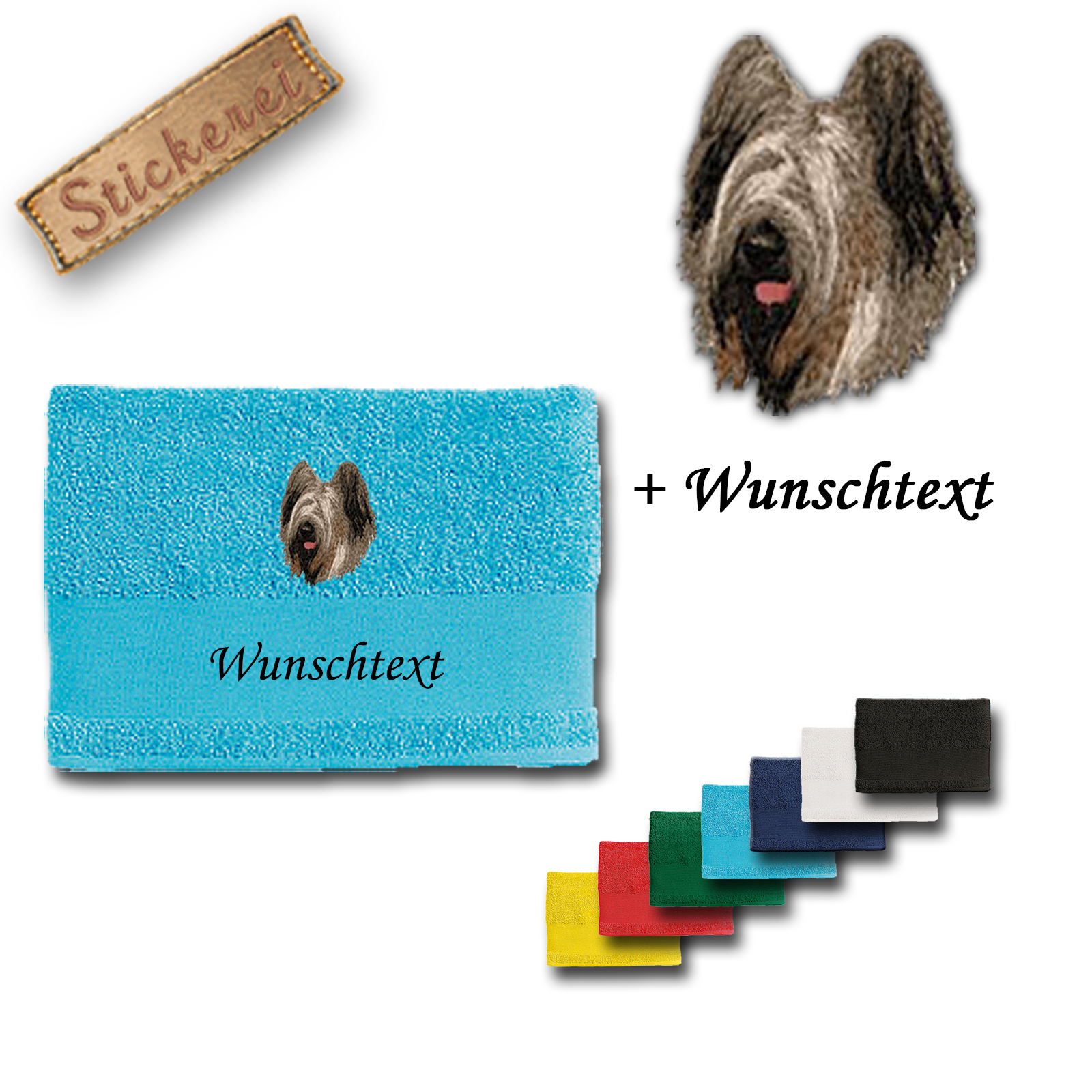 Handtuch Briard