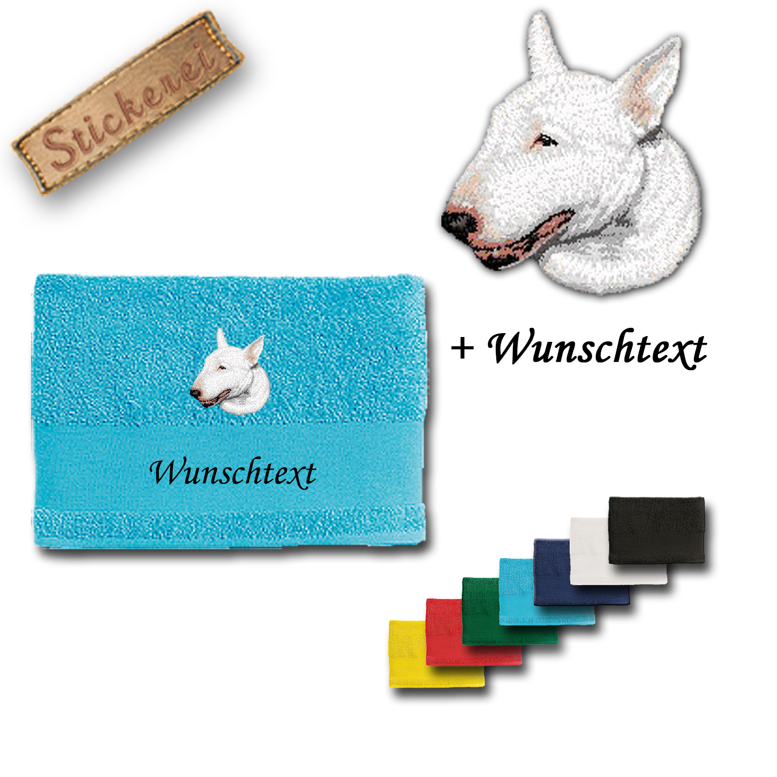 Handtuch Bull Terrier