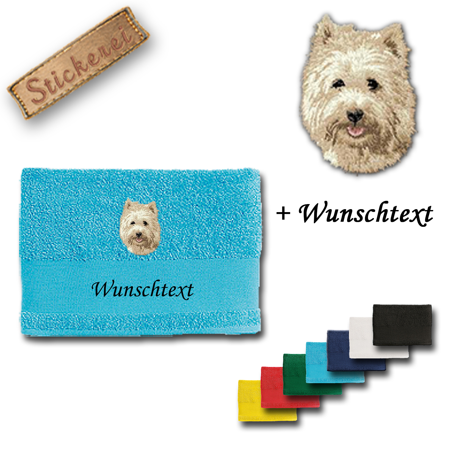 Handtuch Cairn Terrier