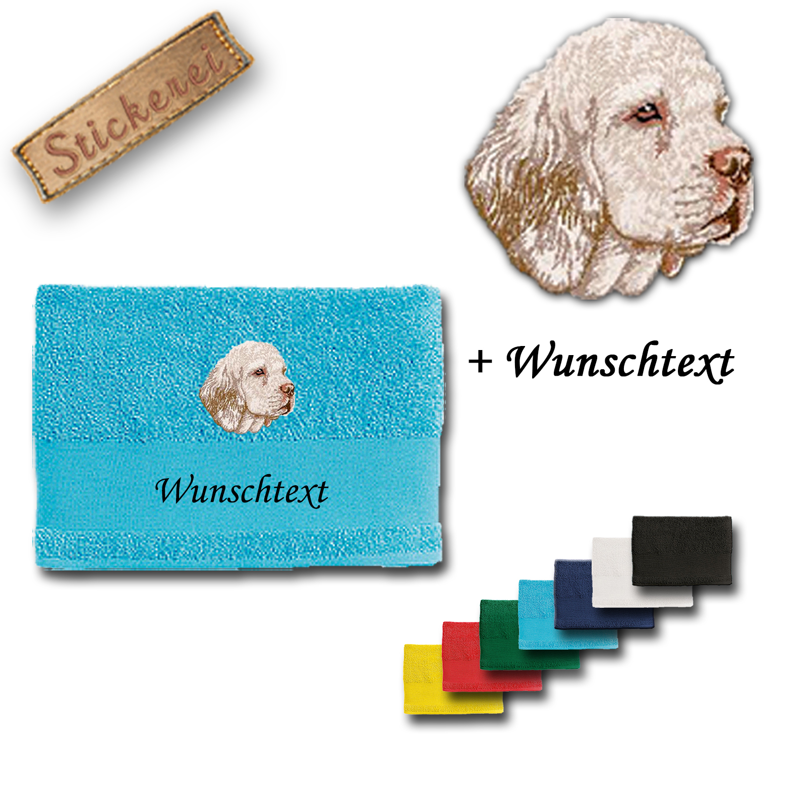 Handtuch Clumber Spaniel