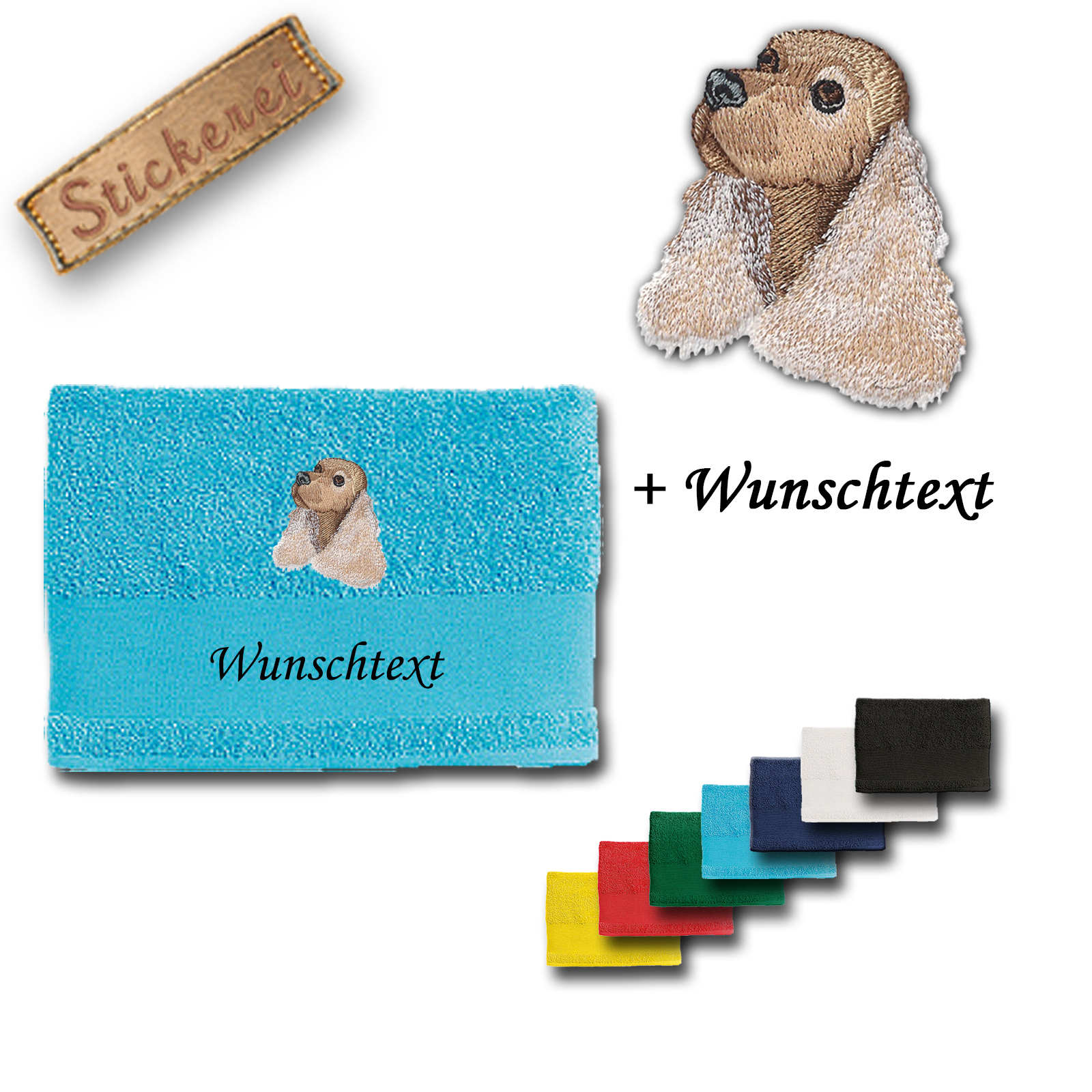 Handtuch Cocker Spaniel
