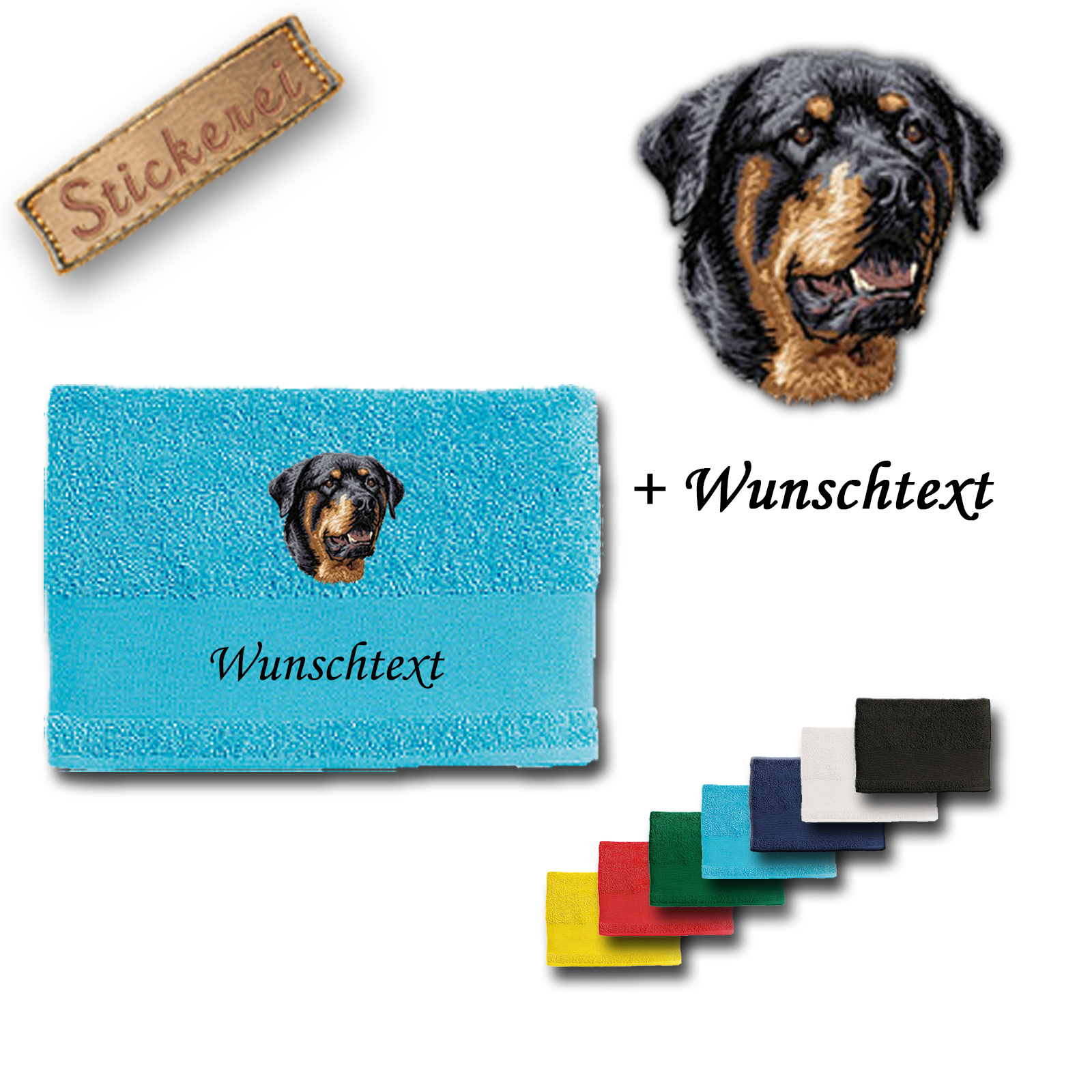 Handtuch Rottweiler