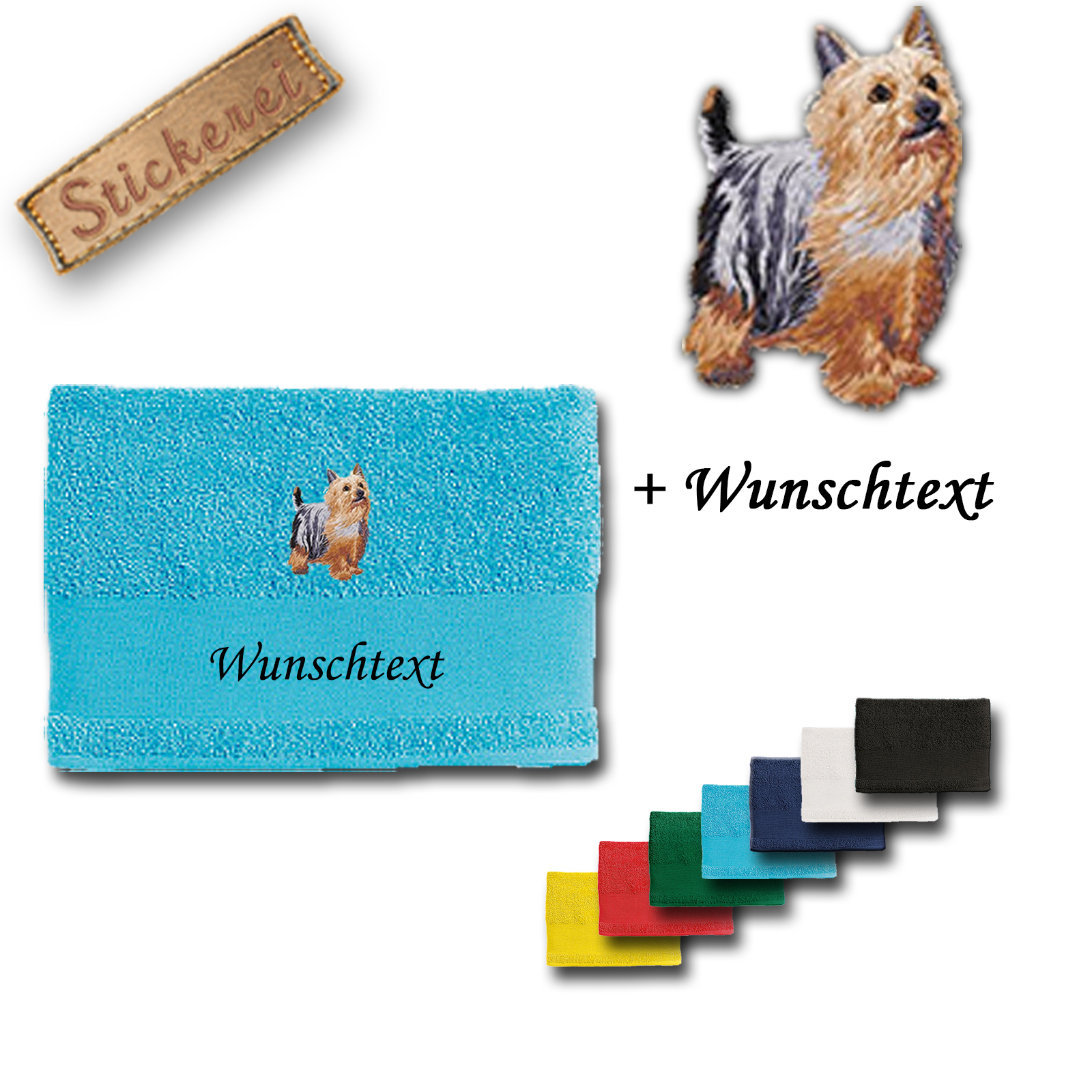 Handtuch Australian Silky Terrier
