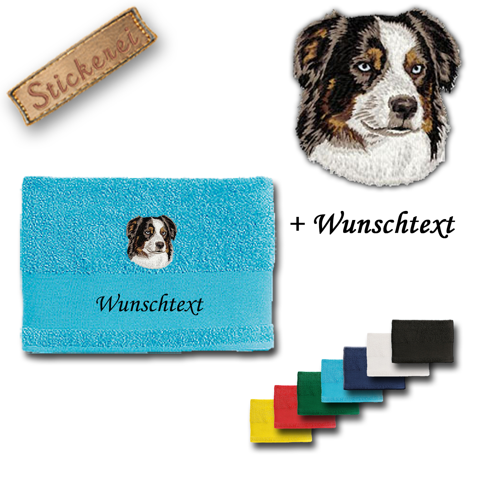 Handtuch Australian Shepherd