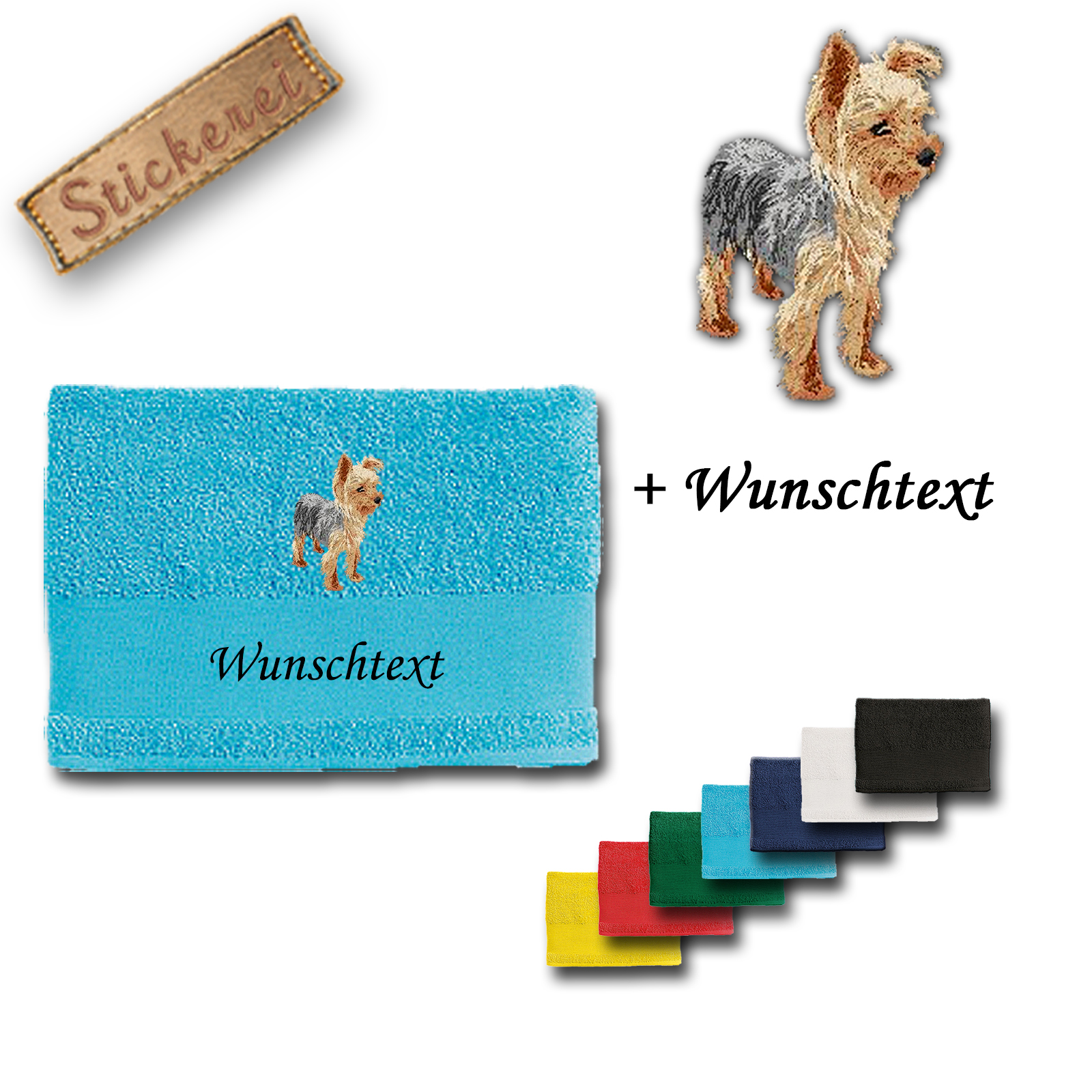 Handtuch Yorkshire Terrier