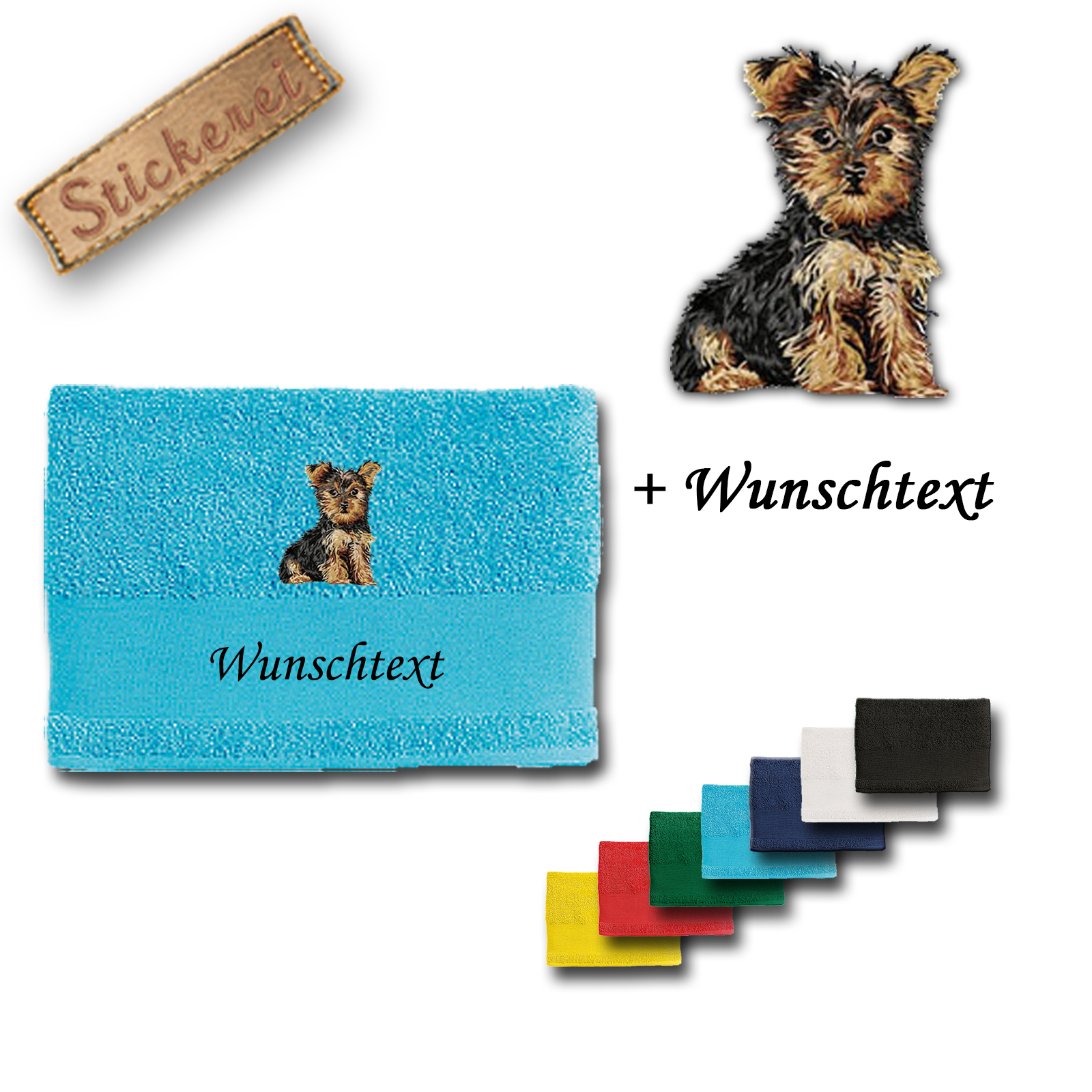 Handtuch Yorkshire Terrier