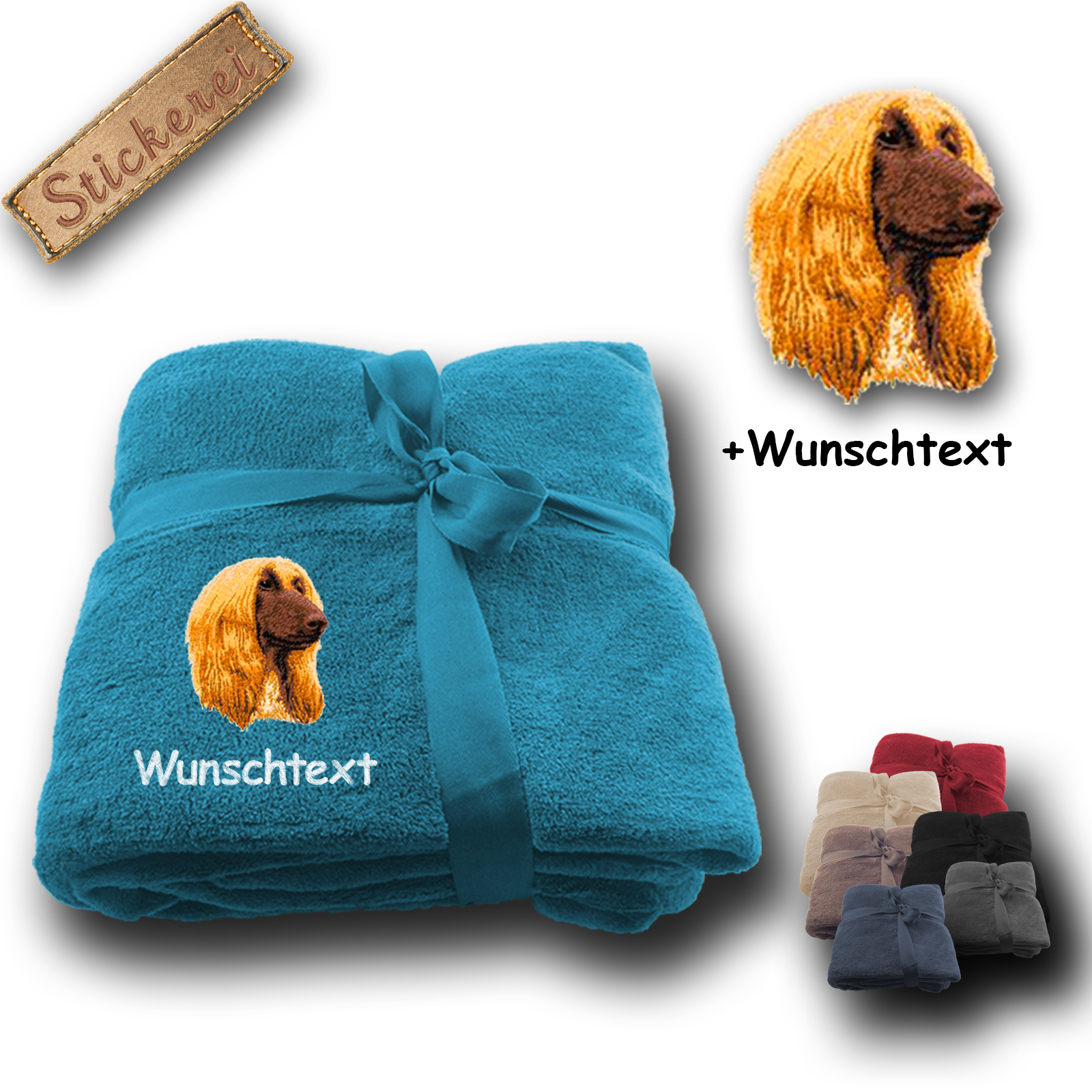 Decke Afghanischer Windhund