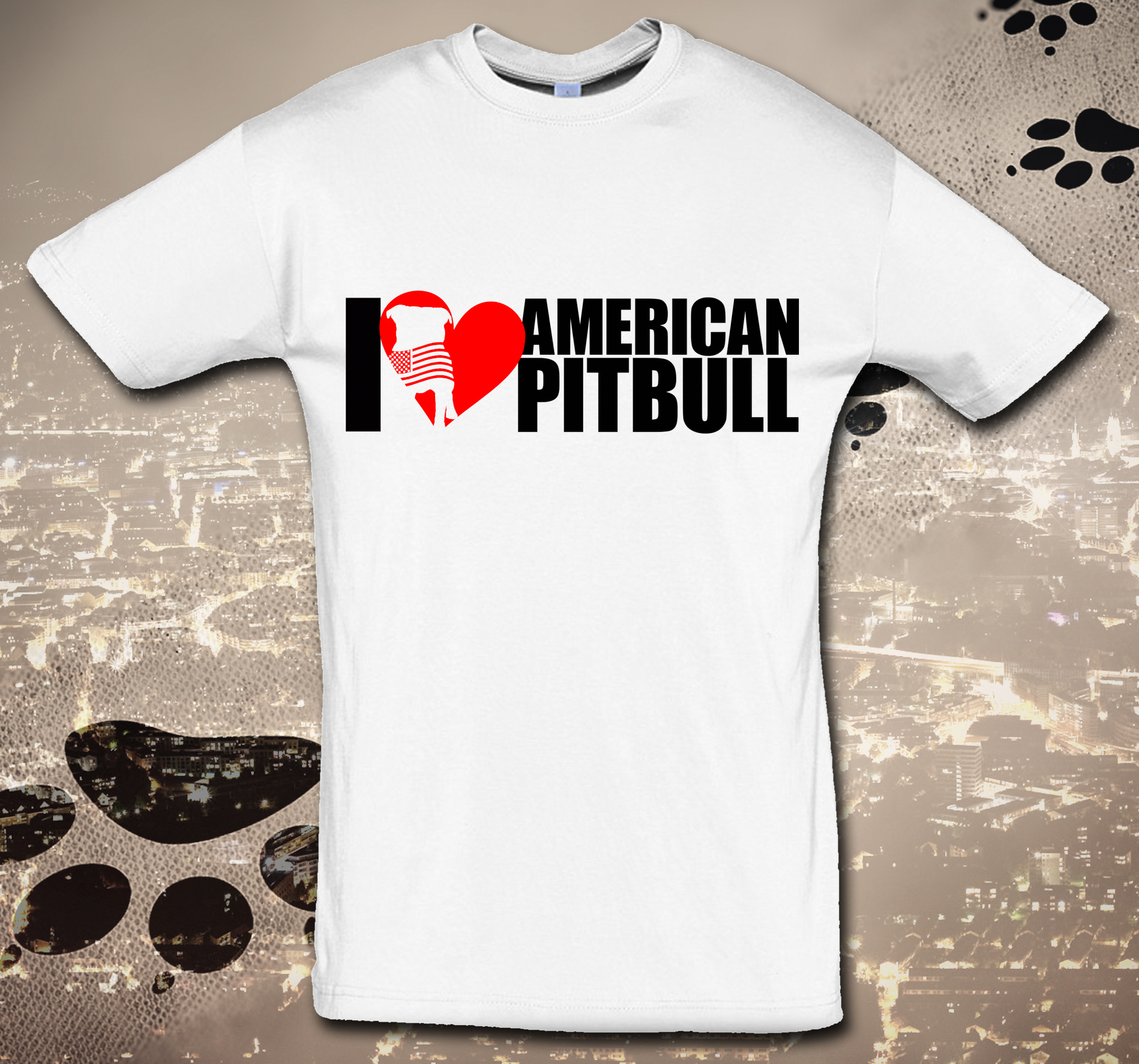 T-Shirt American Pit Bull