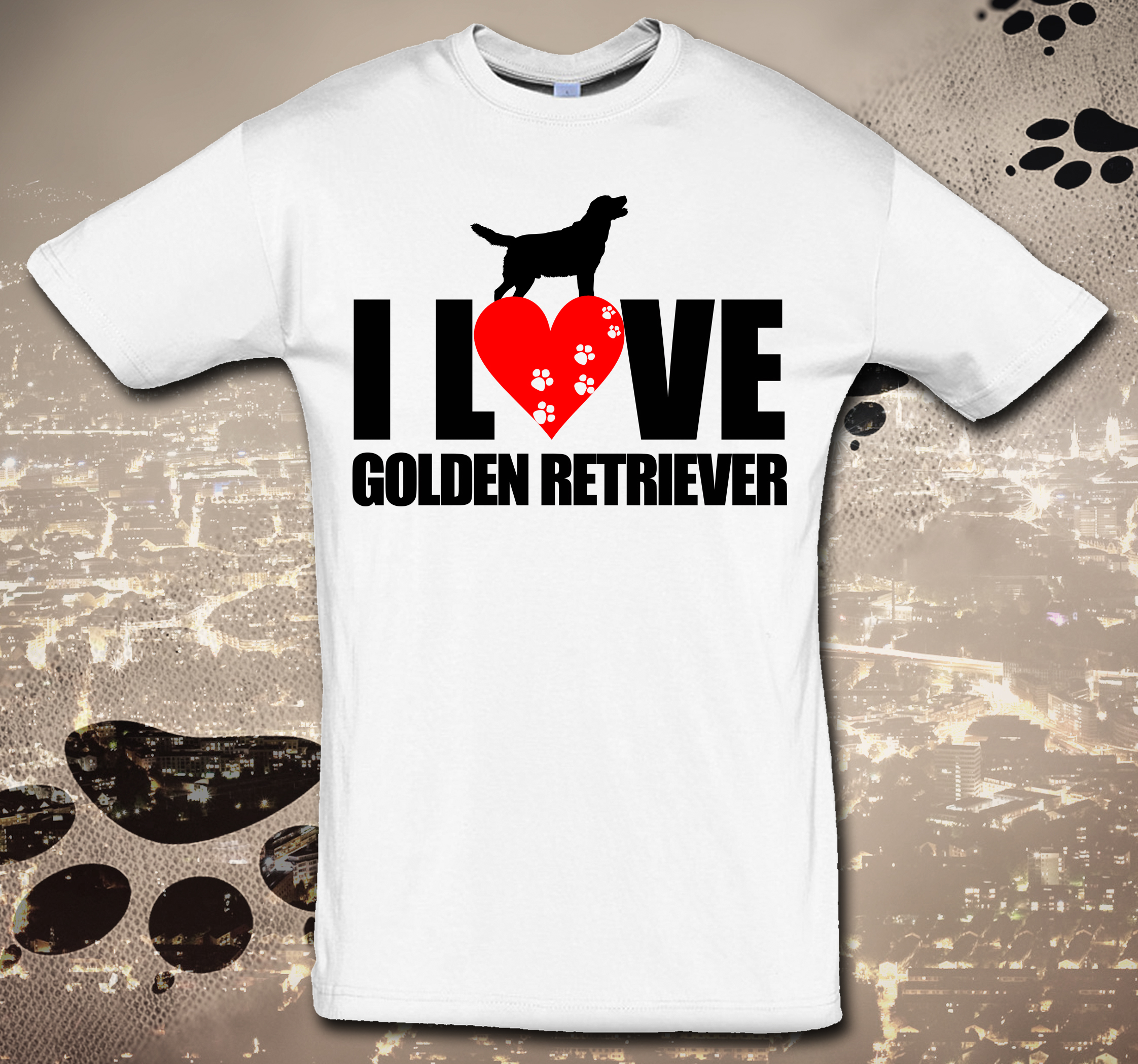 T-Shirt Golden Retriever