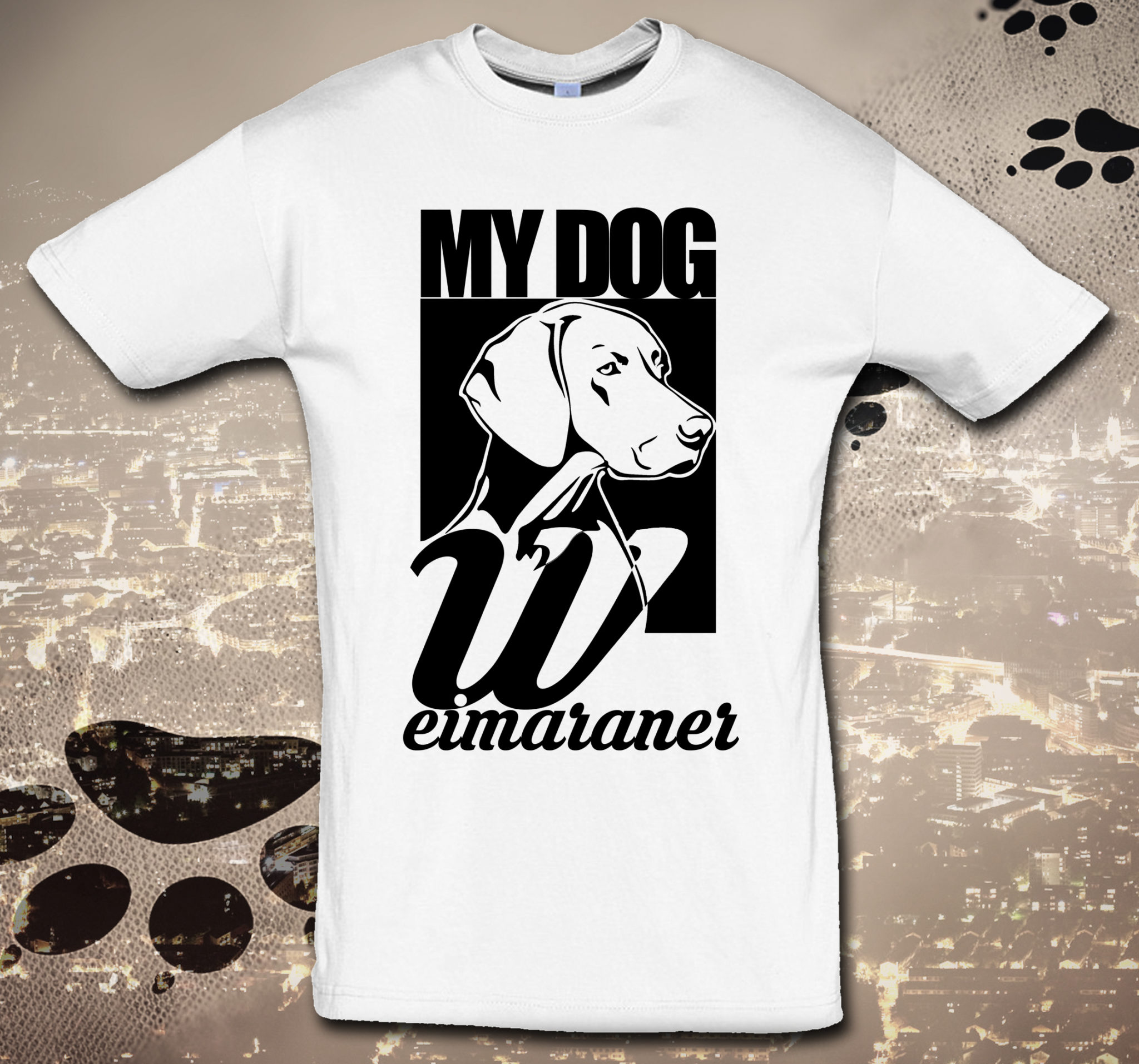 T-Shirt Weimaraner