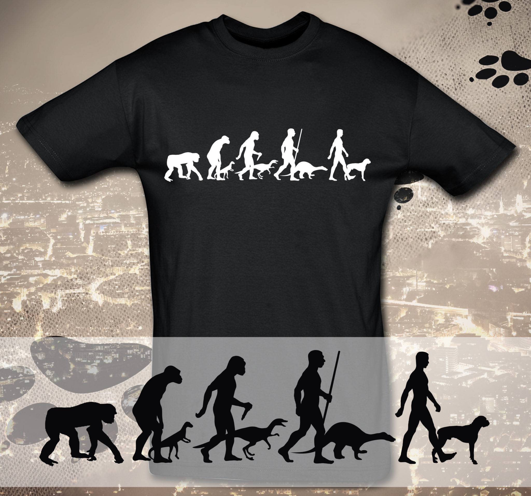 T-Shirt Evolution Boxer