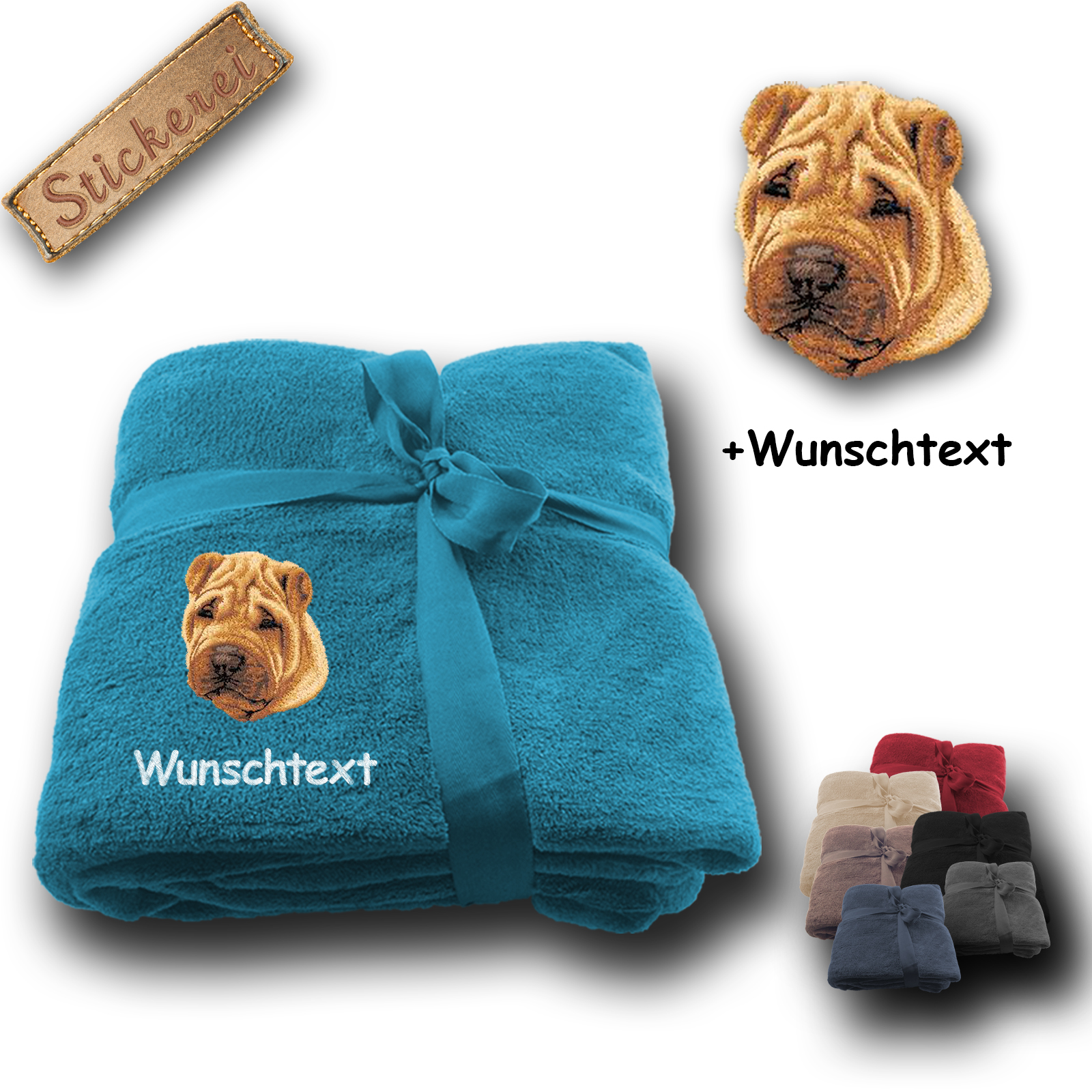 Decke Chinesischer Shar-Pei