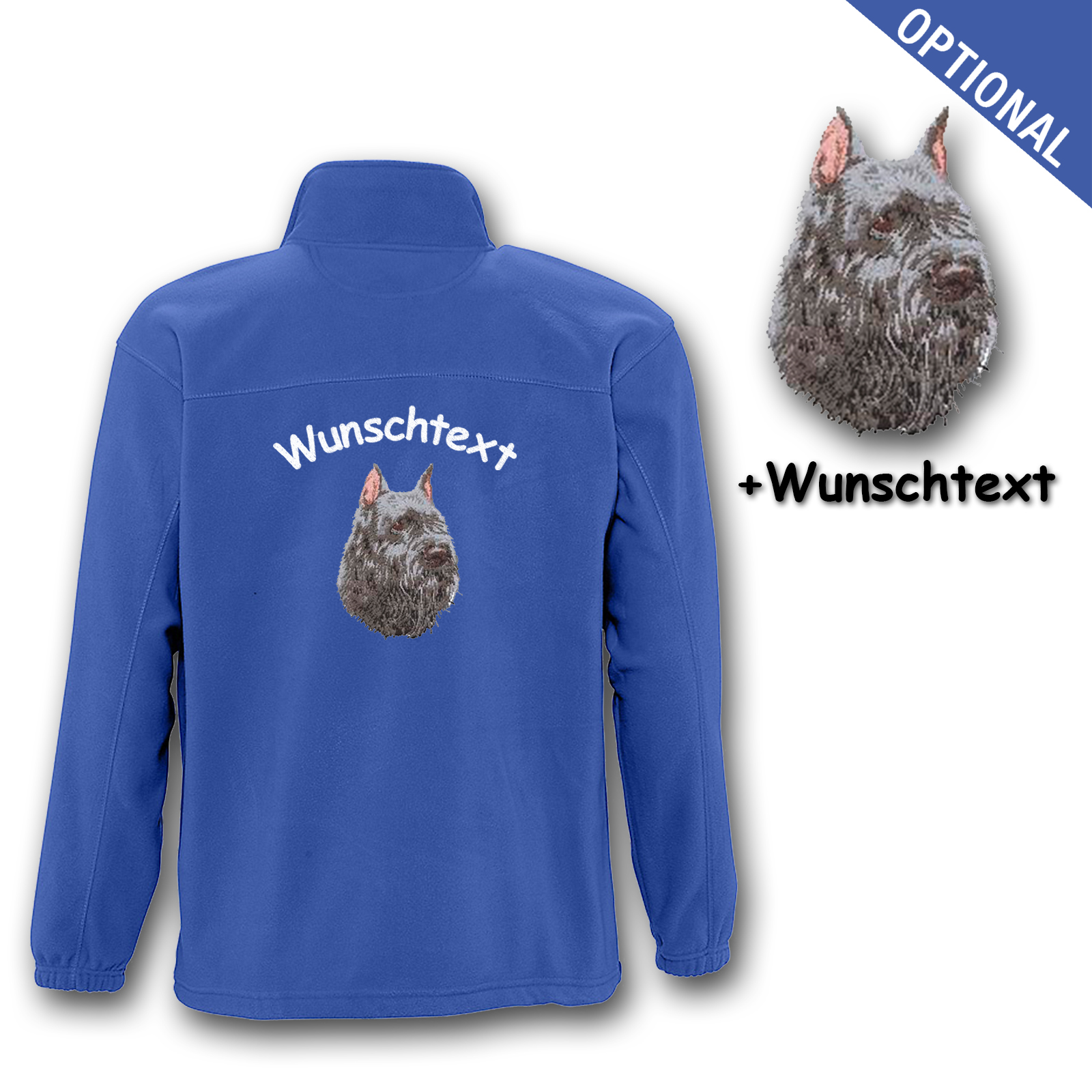 Fleecejacke Bouvier des Flandres – Bild 11