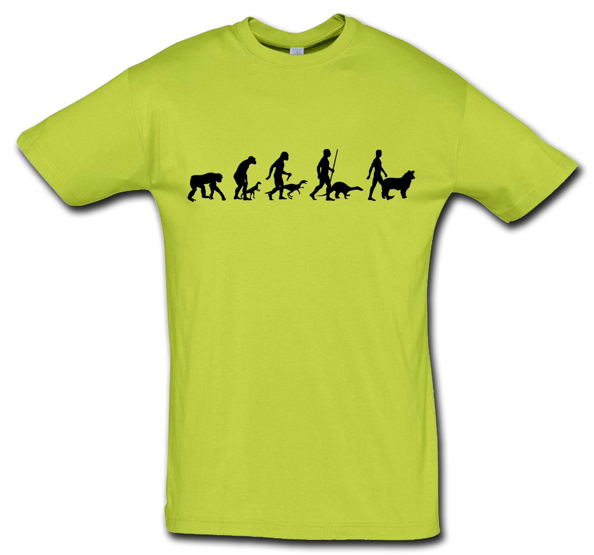 T-Shirt Evolution Border Collie – Bild 9
