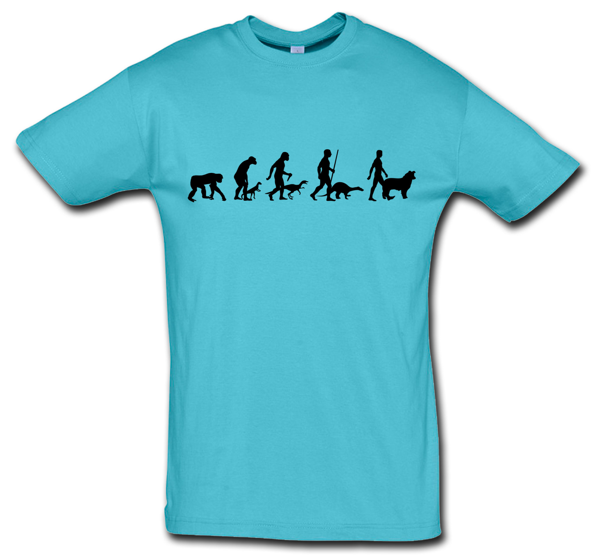 T-Shirt Evolution Border Collie – Bild 8