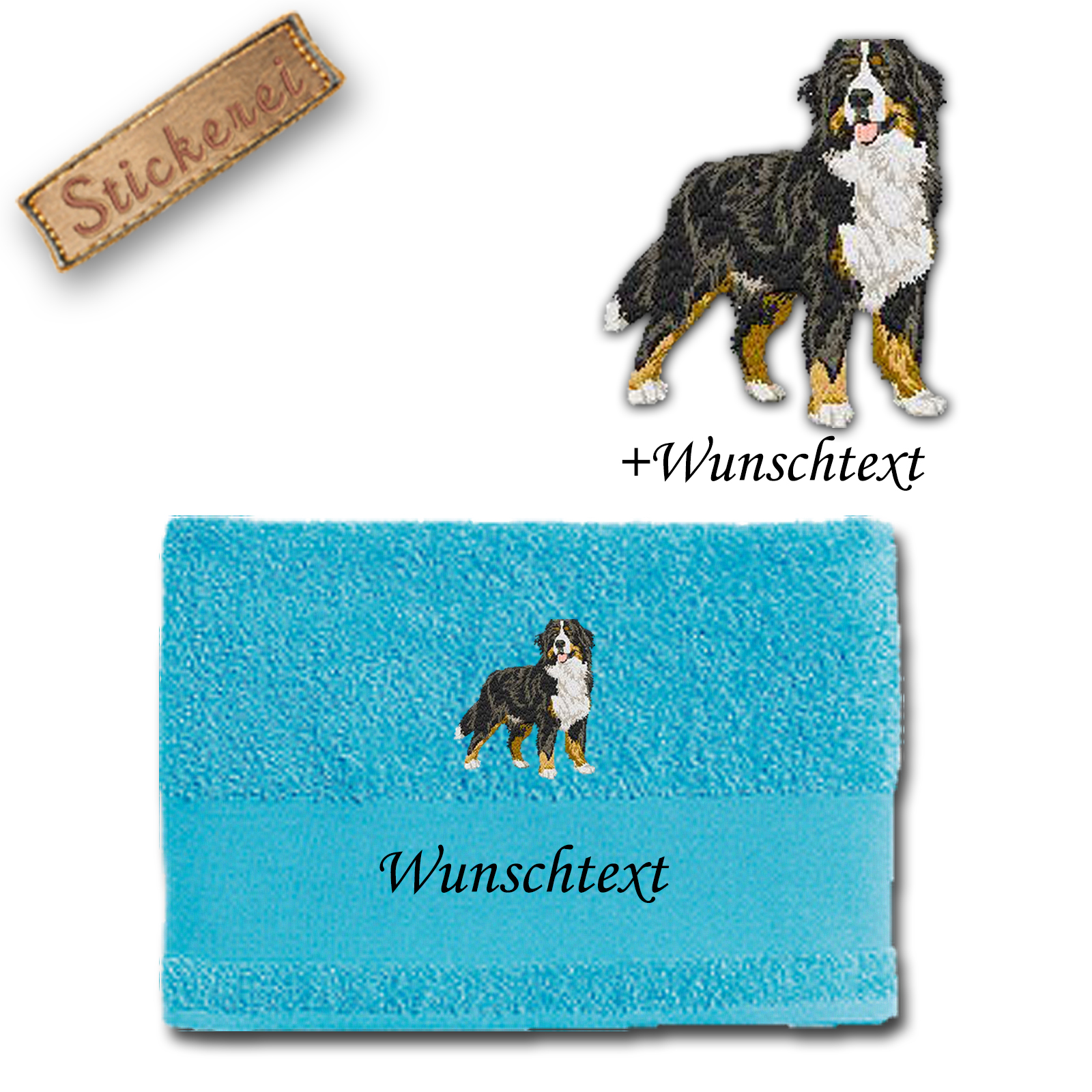 Handtuch Berner Sennenhund – Bild 8