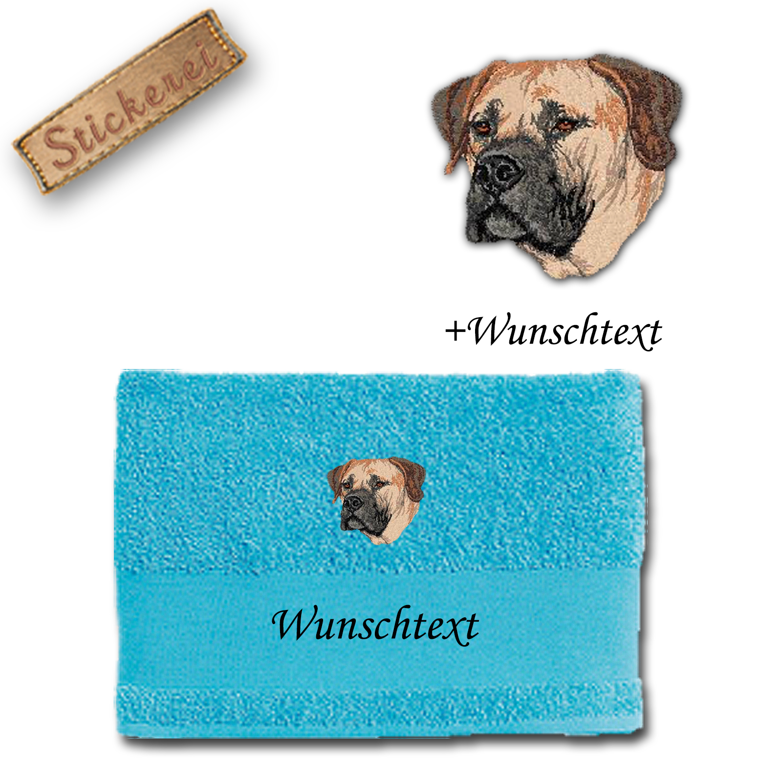 Handtuch Boerboel – Bild 2