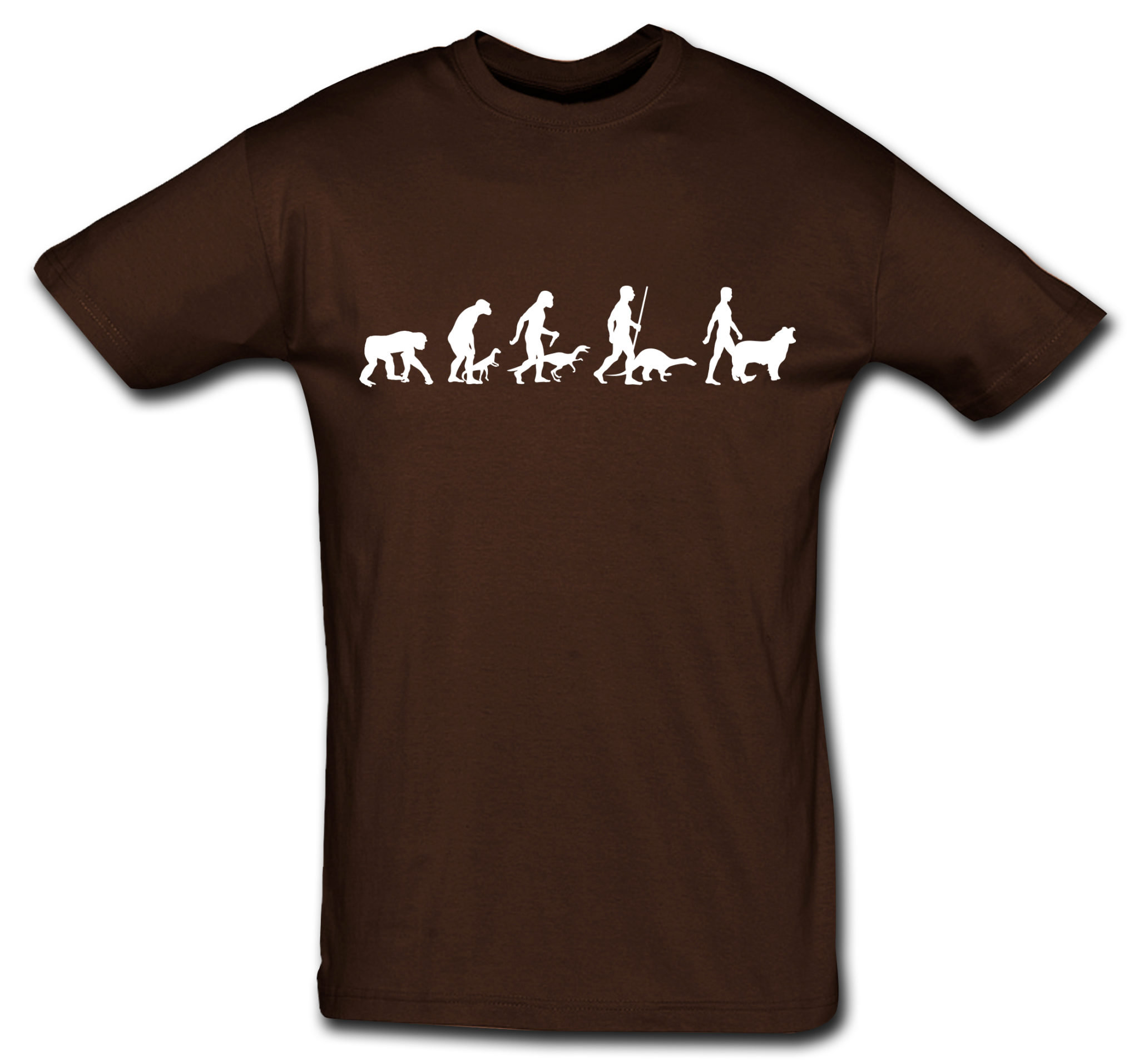 T-Shirt Evolution Border Collie – Bild 7