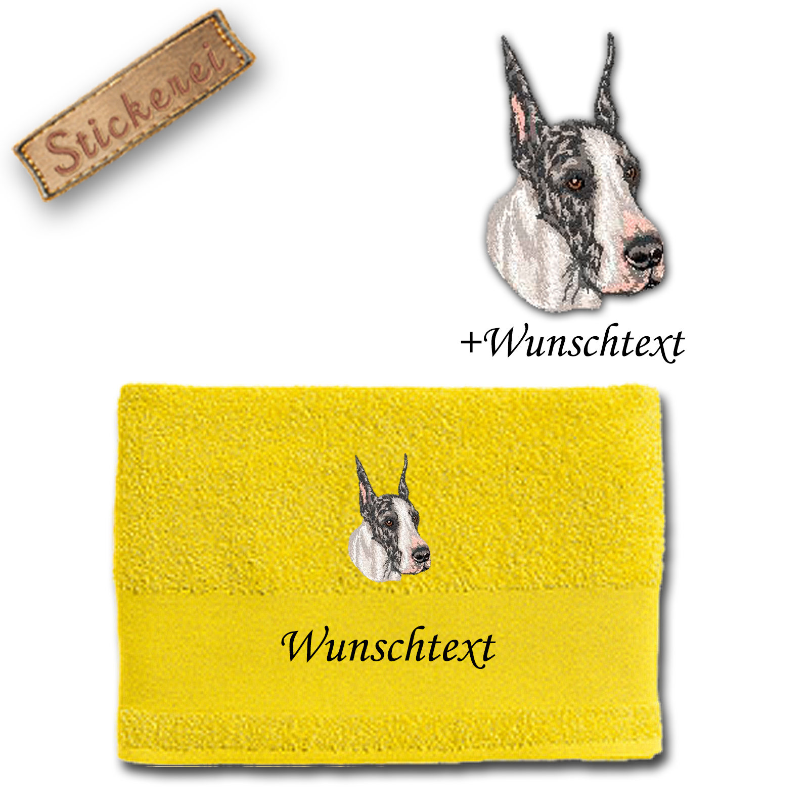 Handtuch Dogge – Bild 7