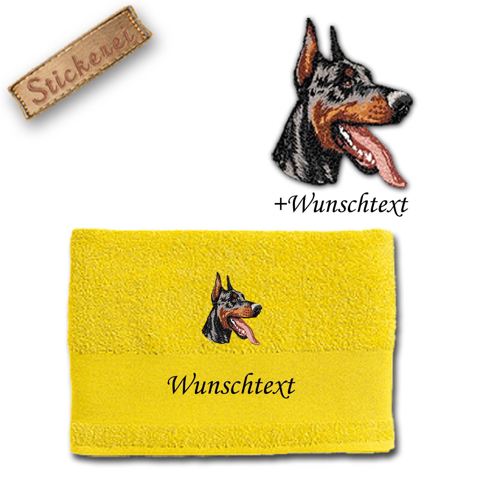 Handtuch Dobermann – Bild 6