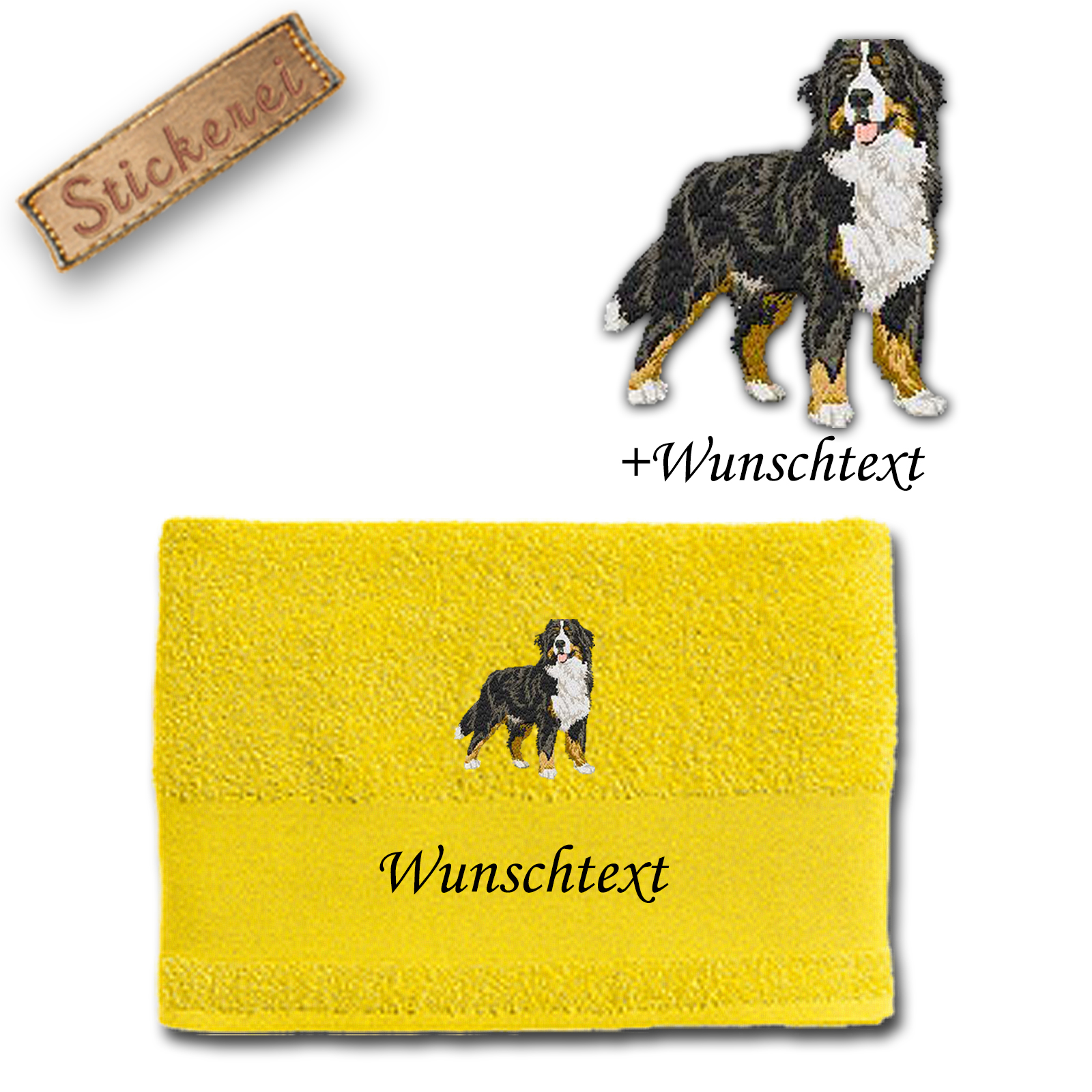 Handtuch Berner Sennenhund – Bild 7