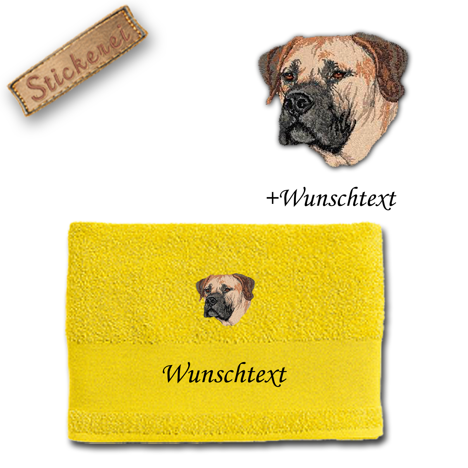 Handtuch Boerboel – Bild 3
